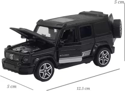 JSD PRO®- G-Wagon -JSD-DC013 -Premium Collection-Die Cast Model 1:32-Metal Toy Car with Storage Box (Black)