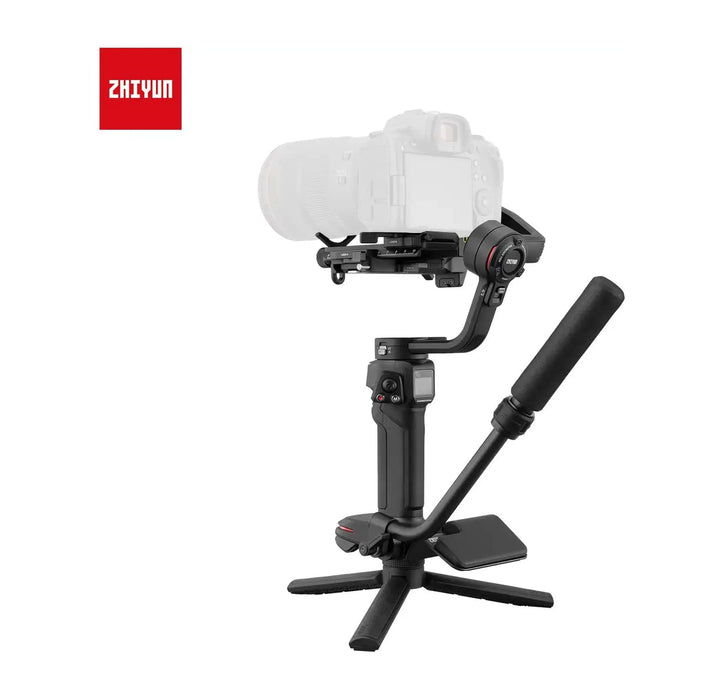 ZHIYUN Weebill 3 Combo, Gimbal Stabilizer for DSLR and Mirrorless Camera, Nikon Sony Panasonic Canon Fujifilm BMPCC 6K, Extendable Sling Grip, Wrist Rest, Fill Light & Mic Integration, PD Fast Charge