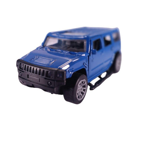 JSD PRO®- Hummer -JSD-DC087-Premium Collection-Die Cast Model 1:32-Metal Toy Car, Openable Doors with Storage Box (Blue)