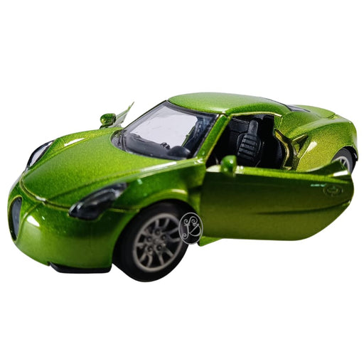 JSD PRO®- Lamborghini -JSD-DC065-Premium Collection-Die Cast Model 1:32-Metal Toy Car with Openable Doors, Light & Sound (Mettalic Green)