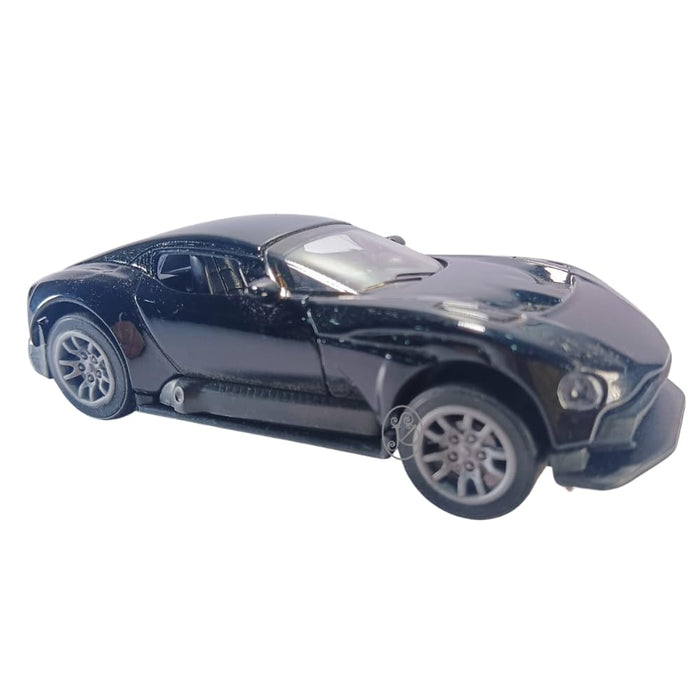 JSD PRO®- Aston Martin Vulcan -JSD-DC097-Premium Collection-Die Cast Model 1:32-Metal Toy Car, Openable Doors, Light & Sound with Storage Box (White)