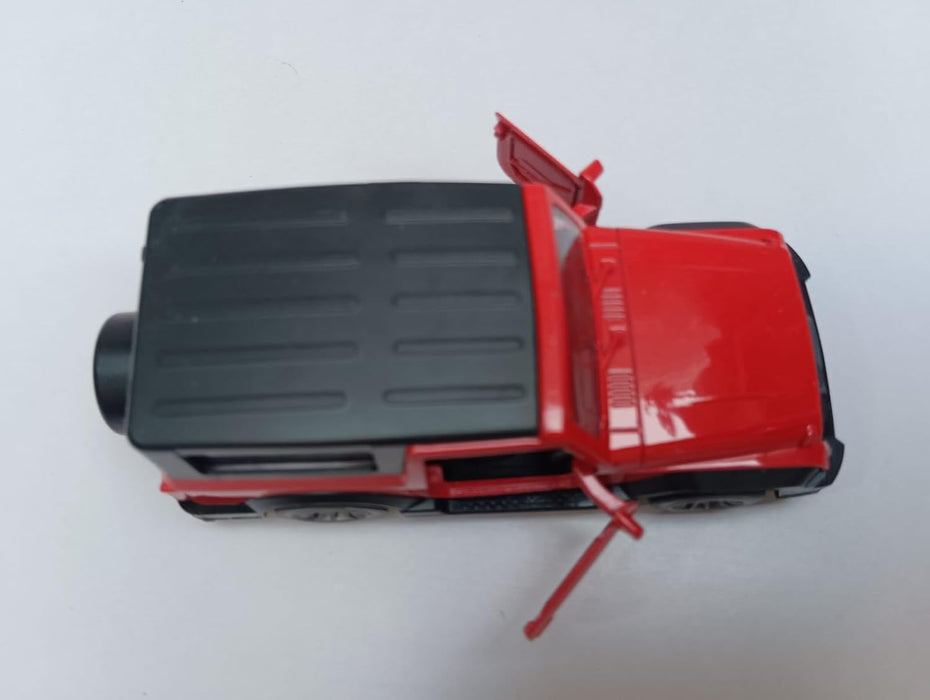 JSD PRO®-Thar-Red- JSD-DC046SB-Premium Collection-Die Cast Model 1:32-Metal Toy Car with Storage Box (Red)