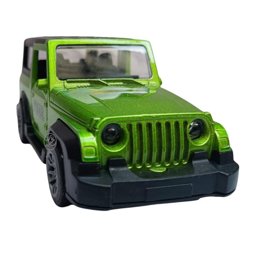 JSD PRO®-Thar -JSD-DC052-Premium Collection-Die Cast Model 1:32-Metal Toy Car with Openable Doors, Light & Sound (Mettalic Green)