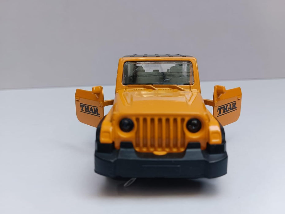JSD PRO®- Thar -JSD-DC048SB-Premium Collection-Die Cast Model 1:32-Metal Toy Car with Openable Doors, Light & Sound with Storage Box (Orange)