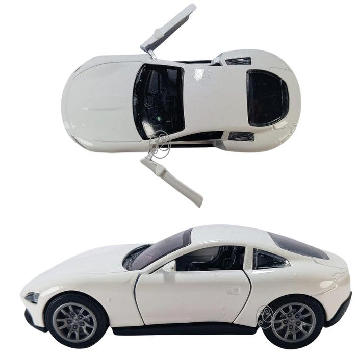JSD PRO®- Lamborghini -JSD-DC069SB-Premium Collection-Die Cast Model 1:32-Metal Toy Car with Openable Doors, Light & Sound with Storage Box (White)