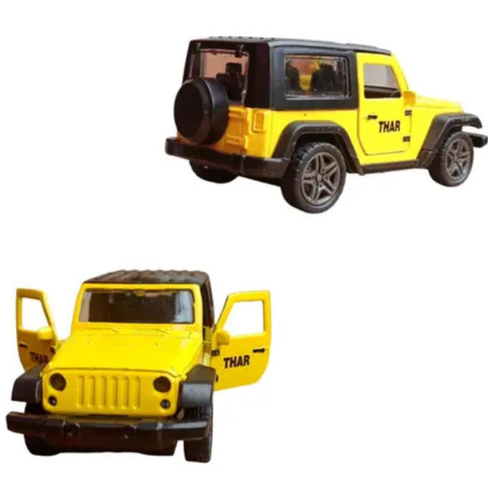 JSD PRO®- Thar-Yellow -JSD-DC011SB-Premium Collection-Die Cast Model 1:32-Metal Toy Car with Storage Box (Yellow)