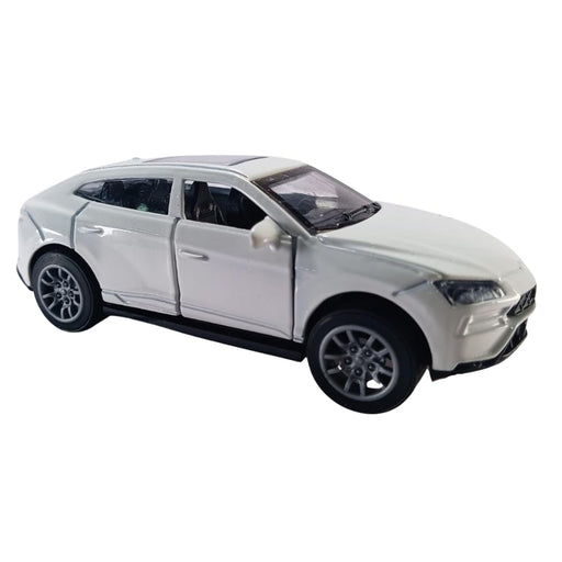 JSD PRO®- Lamborghini URUS-JSD-DC066-Premium Collection-Die Cast Model 1:32-Metal Toy Car with Openable Doors, Light & Sound with Storage Box (White