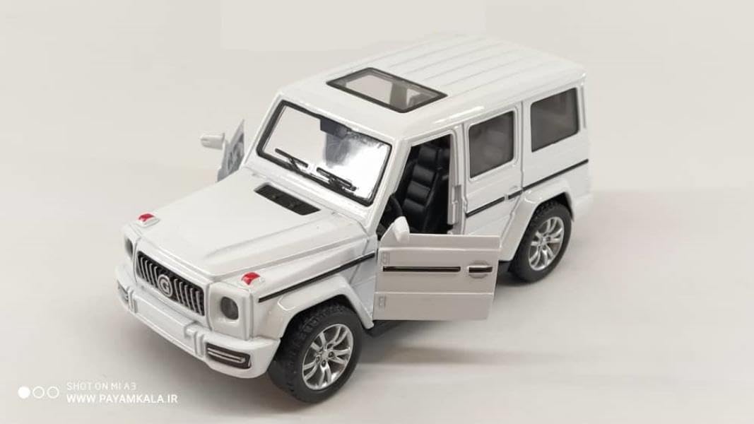 JSD PRO®- G-Wagon -JSD-DC010 -Premium Collection-Die Cast Model 1:32-Metal Toy Car with Storage Box (White)
