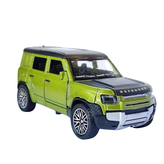 JSD PRO®- Defender- Green -JSD-DC012 -Premium Collection-Die Cast Model 1:32-Metal Toy Car with Storage Box (Green)