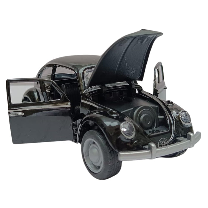 JSD PRO®- Bentley -JSD-DC026-Premium Collection-Die Cast Model 1:32-Metal Toy Car with Openable Doors, Light & Sound (Black)