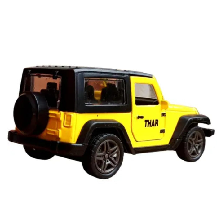 JSD PRO®- Thar-Yellow -JSD-DC011SB-Premium Collection-Die Cast Model 1:32-Metal Toy Car with Storage Box (Yellow)