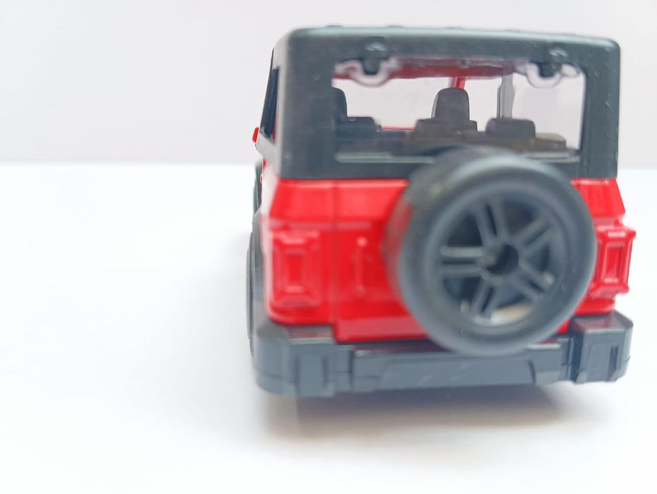JSD PRO®- Thar -JSD-DC055-Premium Collection-Die Cast Model 1:32-Metal Toy Car with Openable Doors, Light & Sound (Red)