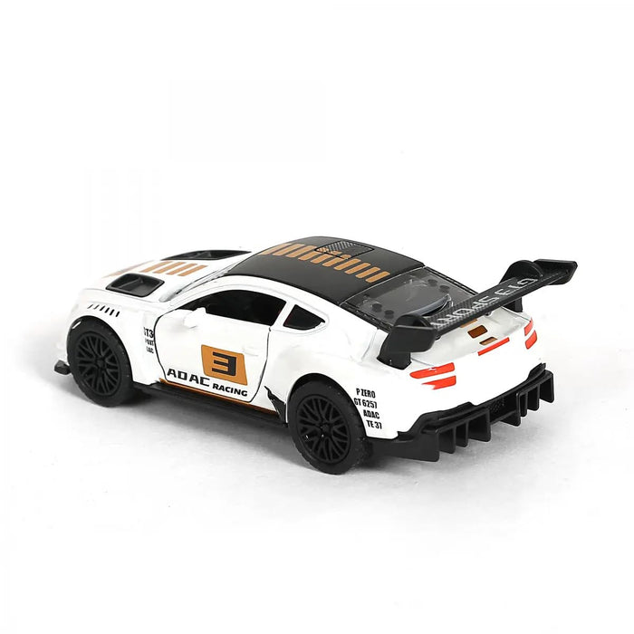 JSD PRO®- Bentley GT3-White-JSD-DC028 -Premium Collection-Die Cast Model 1:32-Metal Toy Car with Storage Box (White)