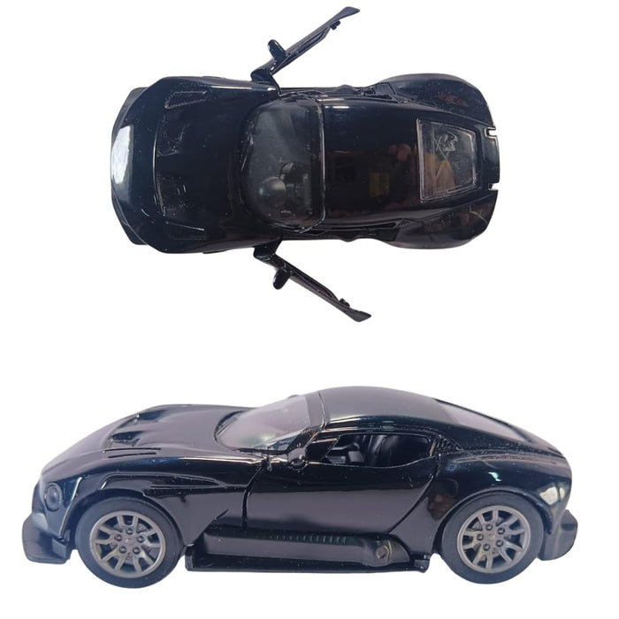 JSD PRO®- Aston Martin Vulcan -JSD-DC097-Premium Collection-Die Cast Model 1:32-Metal Toy Car, Openable Doors, Light & Sound with Storage Box (White)