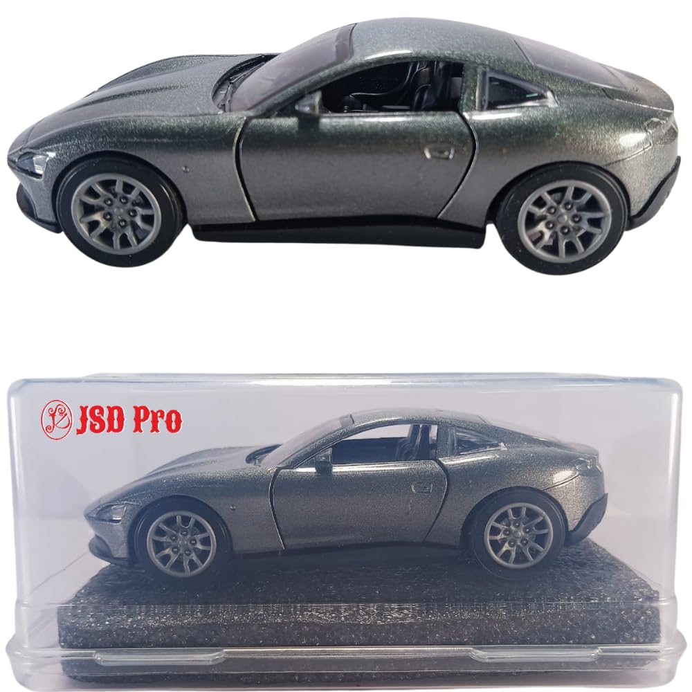 JSD PRO®- Lamborghini -JSD-DC095-Premium Collection-Die Cast Model 1:32-Metal Toy Car, Openable Doors, Light & Sound with Storage Box (Grey)