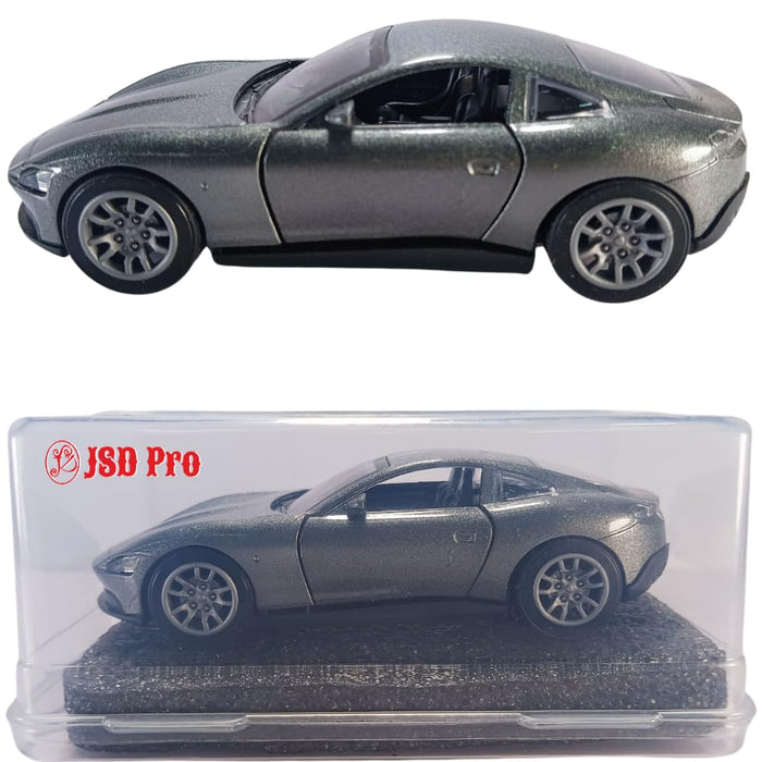 JSD PRO®- Lamborghini -JSD-DC095-Premium Collection-Die Cast Model 1:32-Metal Toy Car, Openable Doors, Light & Sound with Storage Box (Grey)