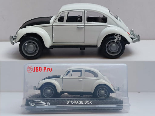JSD PRO®-Bentley-White- JSD-DC038SB-Premium Collection-Die Cast Model 1:32-Metal Toy Car with Storage Box (White)