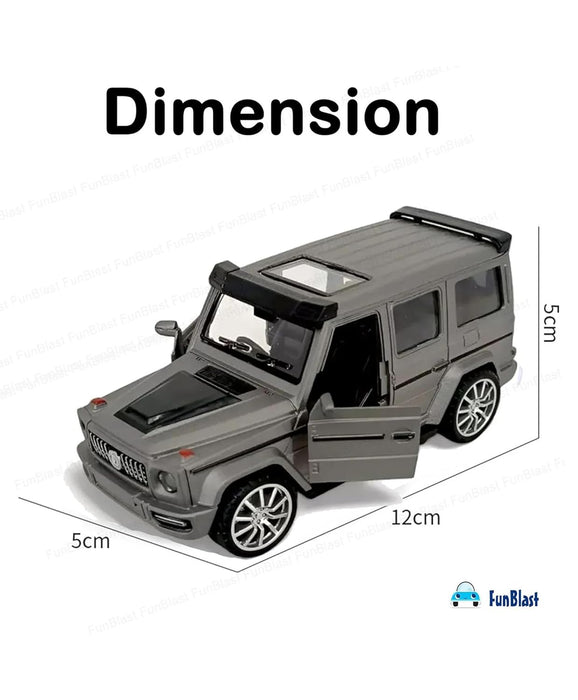 JSD PRO®- Benz- Grey -JSD-DC009 -Premium Collection-Die Cast Model 1:32-Metal Toy Car with Storage Box (Grey)