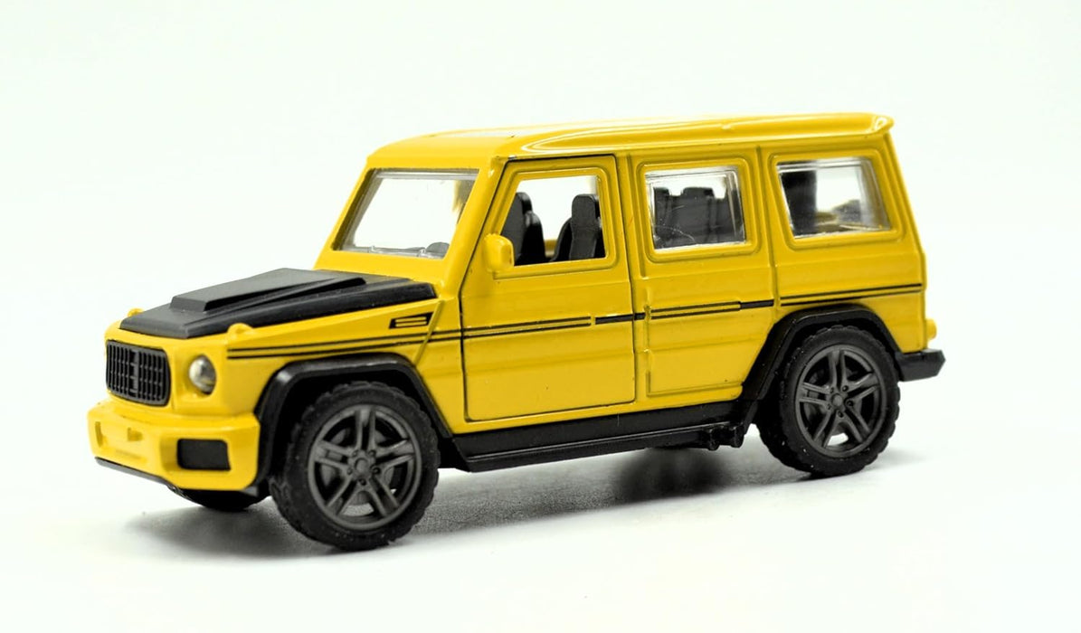 JSD PRO®- G-Wagon -JSD-DC029 -Premium Collection-Die Cast Model 1:32-Metal Toy Car with Storage Box (Yellow)