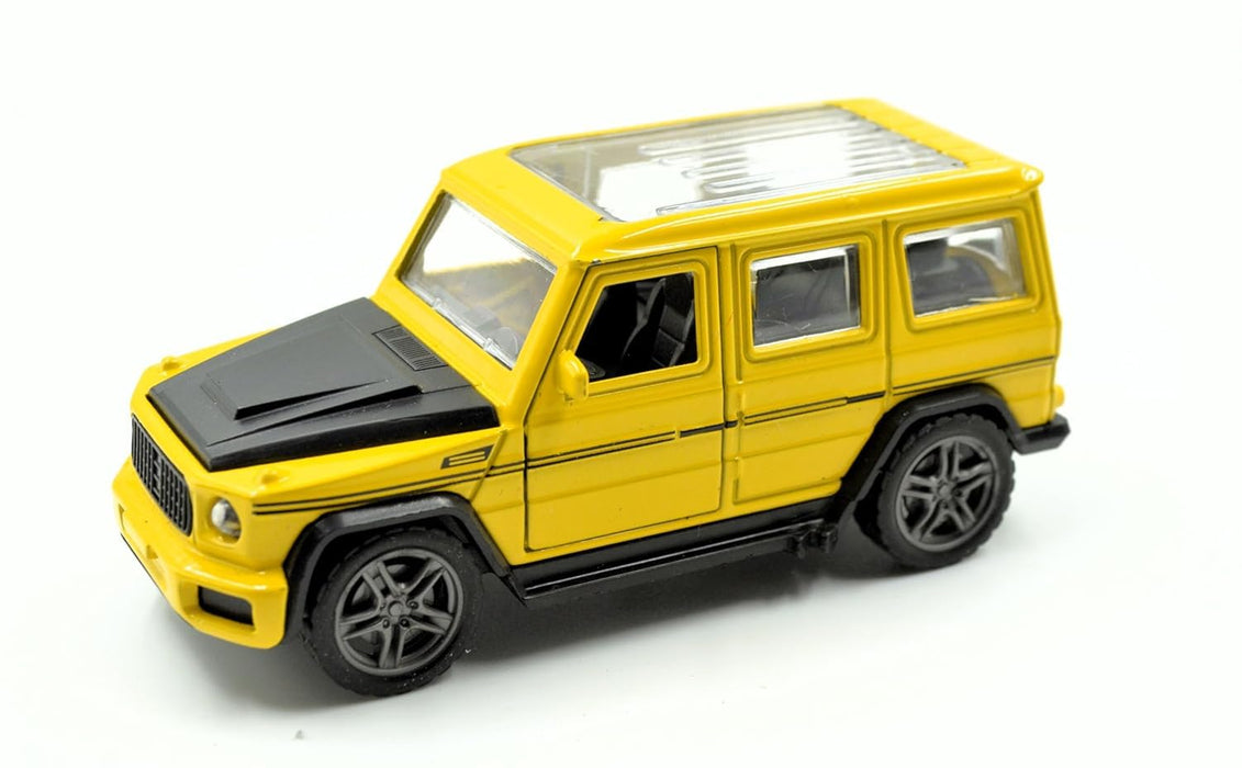JSD PRO®- G-Wagon -JSD-DC029 -Premium Collection-Die Cast Model 1:32-Metal Toy Car with Storage Box (Yellow)