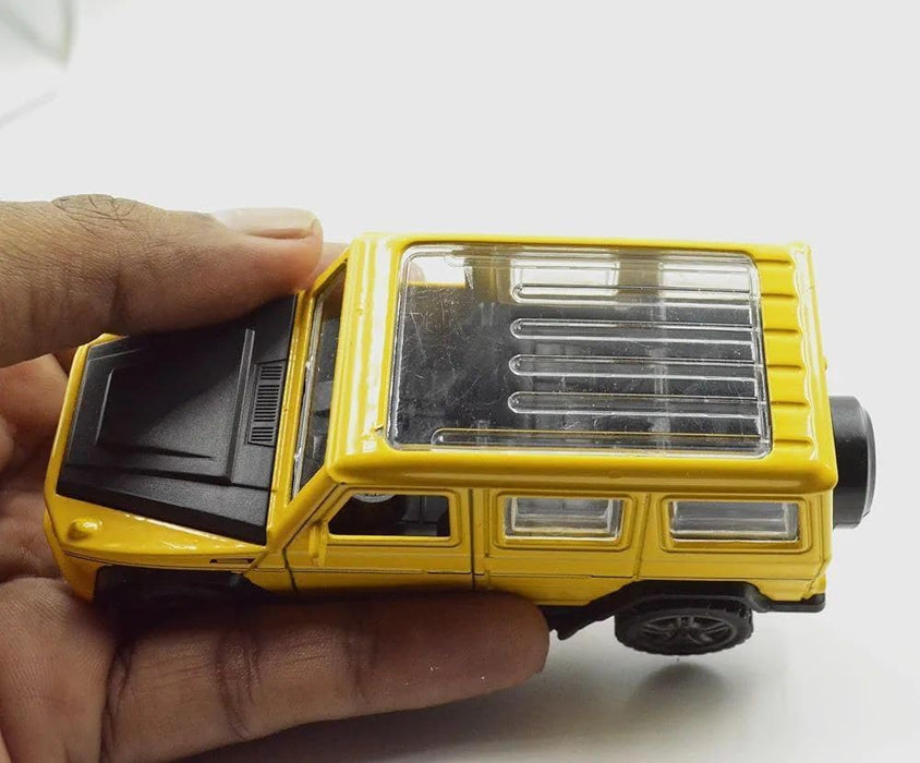 JSD PRO®- G-Wagon -JSD-DC029 -Premium Collection-Die Cast Model 1:32-Metal Toy Car with Storage Box (Yellow)