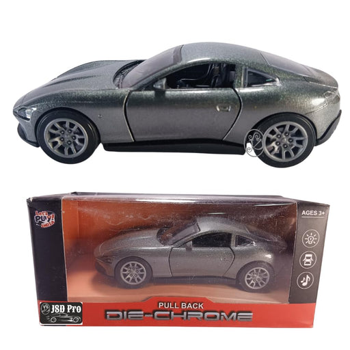 JSD PRO®- Lamborghini -JSD-DC094-Premium Collection-Die Cast Model 1:32-Metal Toy Car with Openable Doors, Light & Sound (Grey)