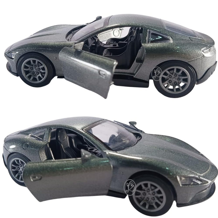 JSD PRO®- Lamborghini -JSD-DC094-Premium Collection-Die Cast Model 1:32-Metal Toy Car with Openable Doors, Light & Sound (Grey)