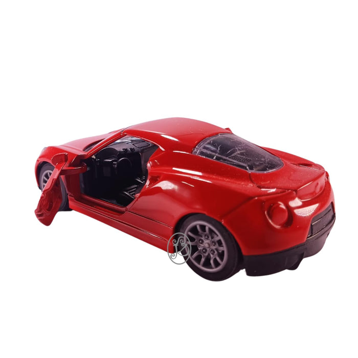 JSD PRO®- Lamborghini -JSD-DC069-Premium Collection-Die Cast Model 1:32-Metal Toy Car with Openable Doors, Light & Sound with Storage Box (Red)