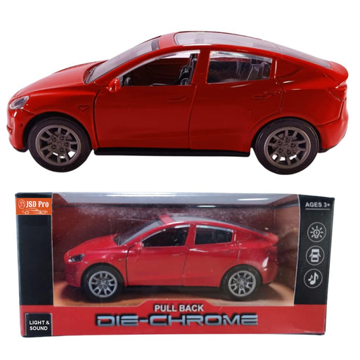 JSD PRO®- Lamborghini -JSD-DC061-Premium Collection-Die Cast Model 1:32-Metal Toy Car with Openable Doors, Light & Sound (RED)