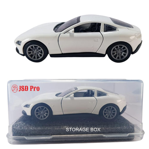 JSD PRO®- Lamborghini -JSD-DC069SB-Premium Collection-Die Cast Model 1:32-Metal Toy Car with Openable Doors, Light & Sound with Storage Box (White)