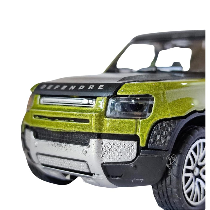 JSD PRO®- Defender- Green -JSD-DC012 -Premium Collection-Die Cast Model 1:32-Metal Toy Car with Storage Box (Green)
