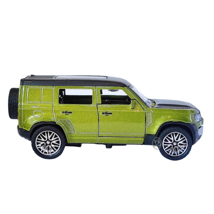 JSD PRO®- Defender- Green -JSD-DC012 -Premium Collection-Die Cast Model 1:32-Metal Toy Car with Storage Box (Green)