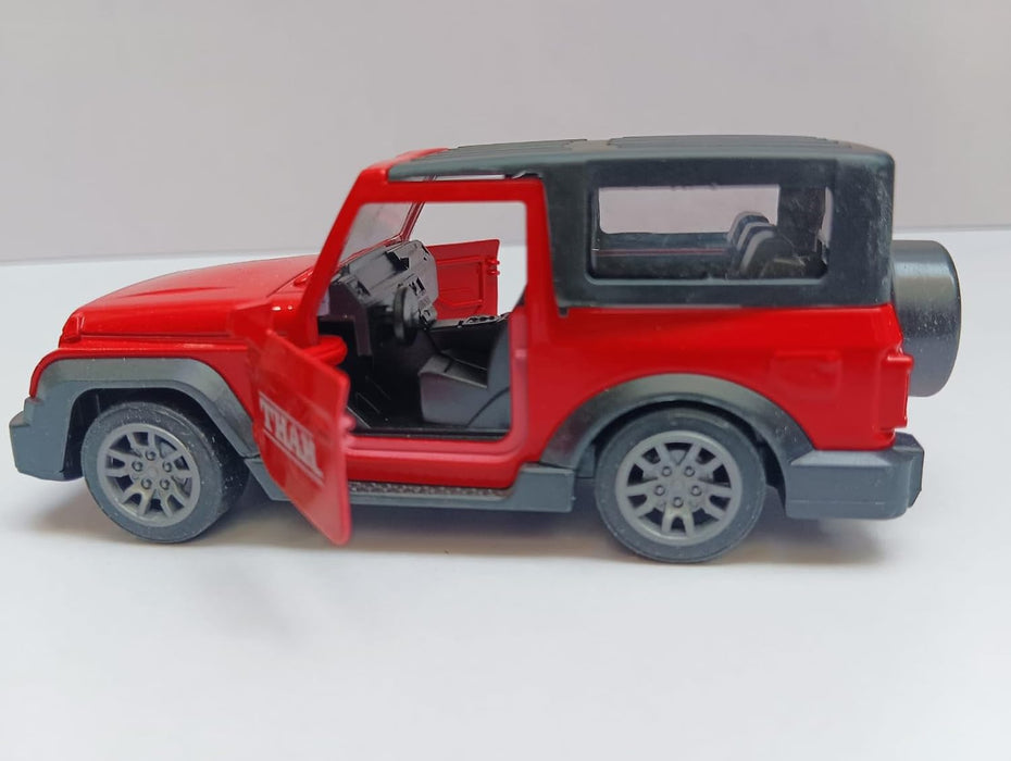 JSD PRO®-Thar-Red- JSD-DC046SB-Premium Collection-Die Cast Model 1:32-Metal Toy Car with Storage Box (Red)