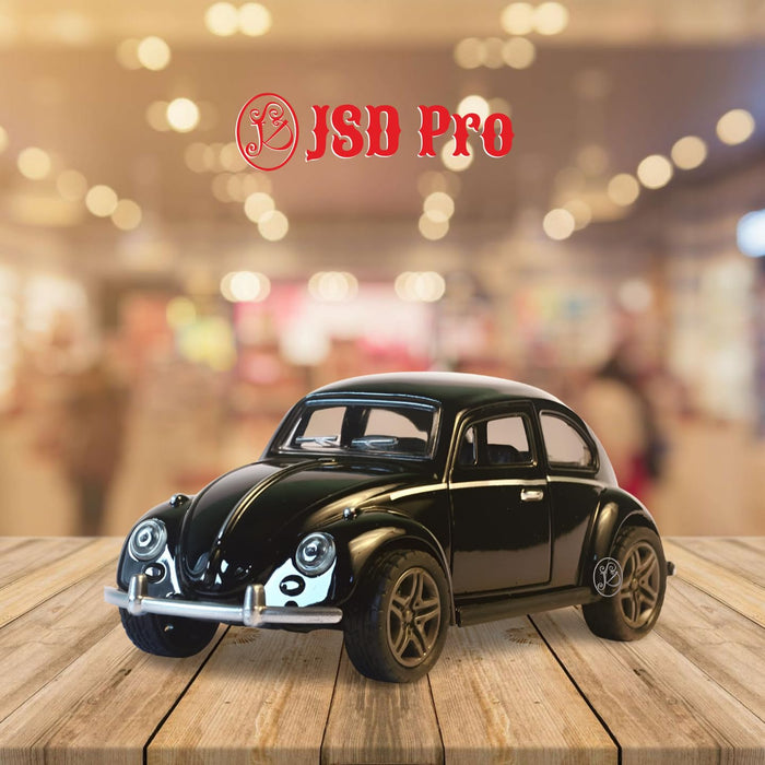 JSD PRO®- Bentley -JSD-DC026-Premium Collection-Die Cast Model 1:32-Metal Toy Car with Openable Doors, Light & Sound (Black)