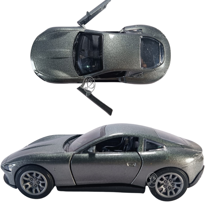 JSD PRO®- Lamborghini -JSD-DC095-Premium Collection-Die Cast Model 1:32-Metal Toy Car, Openable Doors, Light & Sound with Storage Box (Grey)