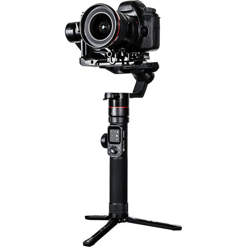 FeiyuTech AK4000 Camera Stabilizer 3-Axis Handheld Gimbal Fits Canon/Nikon/Sony/Panasonic DSLR Camera,Max Payload 4.0KG with Follow Focus II
