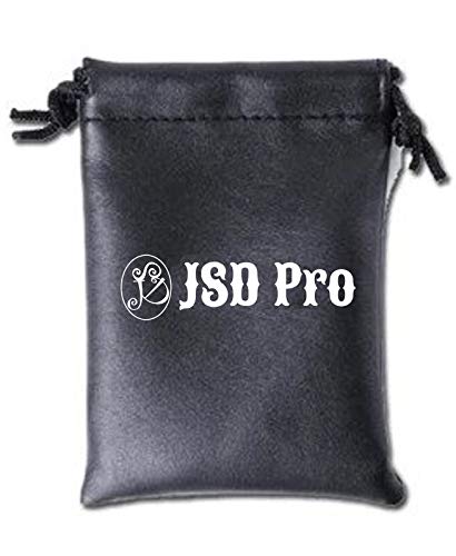 JSD-FR1w (White) Windshield Fur for Lavalier Microphones like Bo-ya M1 and other brands lapel, Collar Mics for Smartphone and Dslrs
