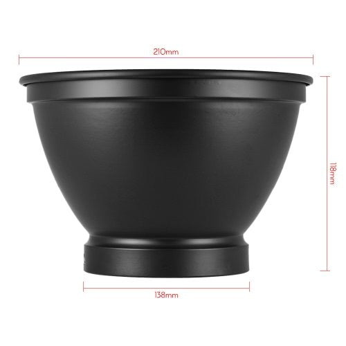 JSD Pro's Docooler 210mm Elinchrom Mount Reflector Diffuser Shade with 60° Honeycomb Grid