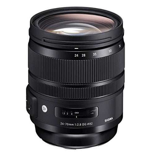 Sigma 576954 24-70mm f/2.8 DG OS HSM Lens (Black)
