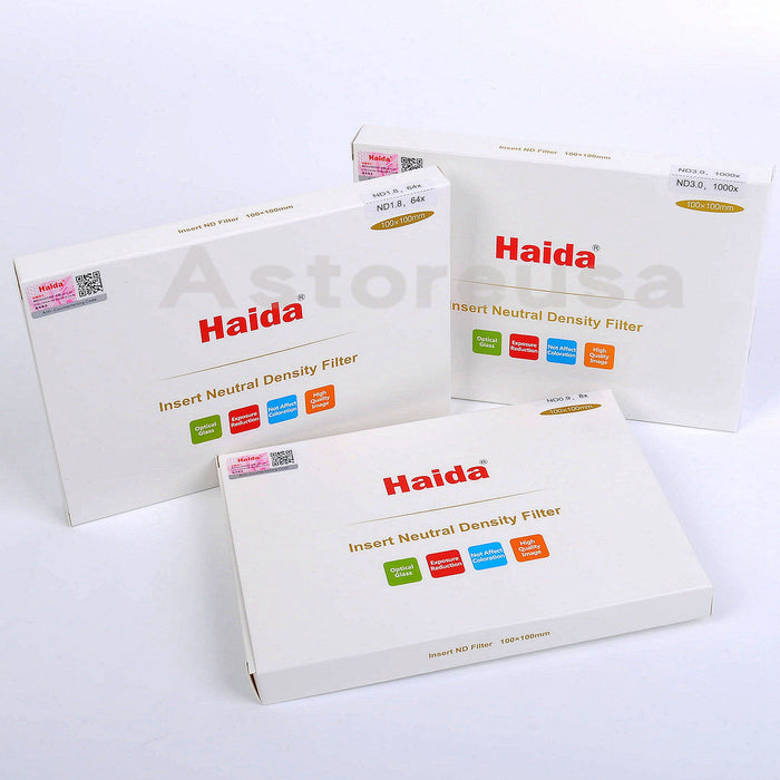 Haida 100x100 cm ND Filters Kit - 1.8/0.9/0.6/0.3 for 4x4 Filter tray Matteboxes - JSD PRO