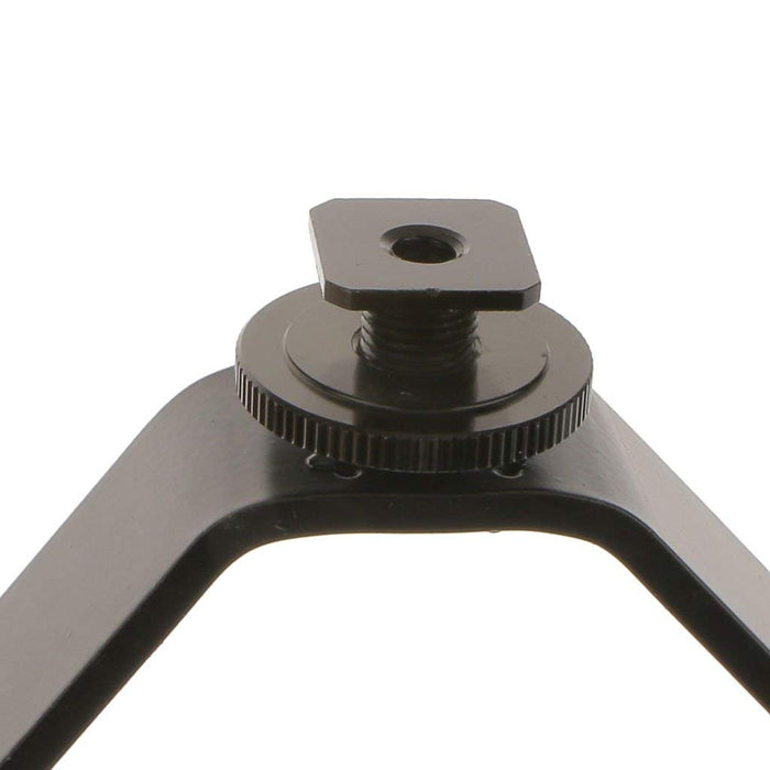 JSD Pro's V Shape Aluminum Hot Shoe Bracket for Flash and Other Accessories of DSLR