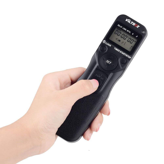 JSD Pro Viltrox VILTROX Time Lapse Intervalometer Timer Remote Control Shutter with C3 Cable for Canon 1D Series 5D 5DII 5DIII 7D 10D 20D D30 40D 50D