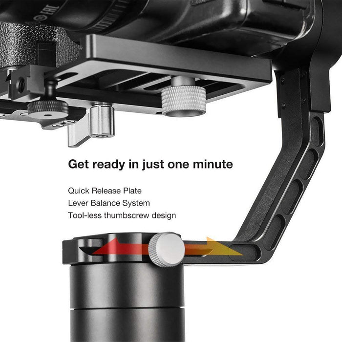 Zhiyun Crane V2 - 3 Axis Gimbal with 1.8 Kg Payload + 1 Year Warranty
