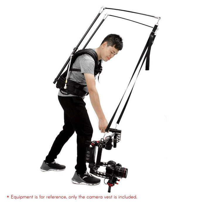 JSD Pro Laing V10 Camera Carrying Vest Carrier Support 2.5-8kg Load for Zhiyun Crane 2 & DJI Ronin Dual Handheld 3Axis Handheld Gimbal Stabilizer Film Movie Making System