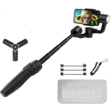 FEIYU TECH - VIMBLE 2-3 Axis Gimbal for Smartphone & Action Camera With Extension Rod