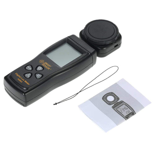 JSD Pro SS Mini Digital Professional Lux/Light Meter LCD Display Handheld Illuminometer Luminometer Photometer Luxmeter Light Meter 0-200000 Lux