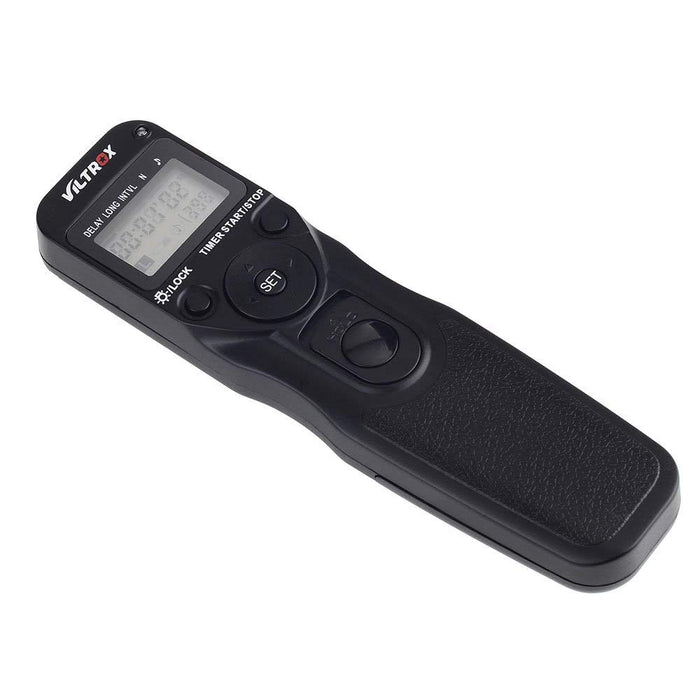 JSD Pro Viltrox VILTROX Time Lapse Intervalometer Timer Remote Control Shutter with C3 Cable for Canon 1D Series 5D 5DII 5DIII 7D 10D 20D D30 40D 50D