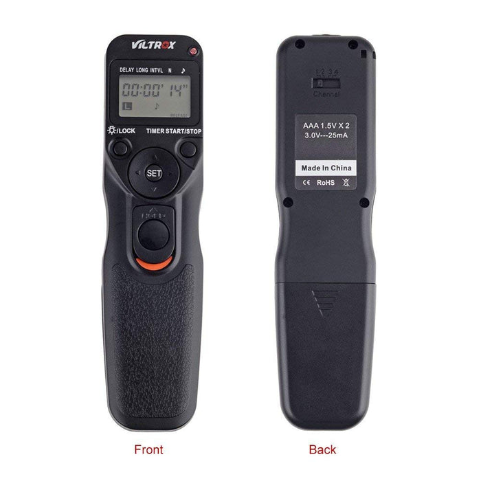 JSD Pro Viltrox VILTROX Time Lapse Intervalometer Timer Remote Control Shutter with C3 Cable for Canon 1D Series 5D 5DII 5DIII 7D 10D 20D D30 40D 50D