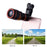 JSD PRO 12X Zoom Mobile Phone Clip-on Telescope Camera Lens for iPhone 6S 6 plus Samsung S7 S6 edge and other Smartphones
