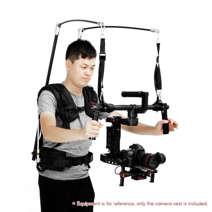 JSD Pro Laing V10 Camera Carrying Vest Carrier Support 2.5-8kg Load for Zhiyun Crane 2 & DJI Ronin Dual Handheld 3Axis Handheld Gimbal Stabilizer Film Movie Making System